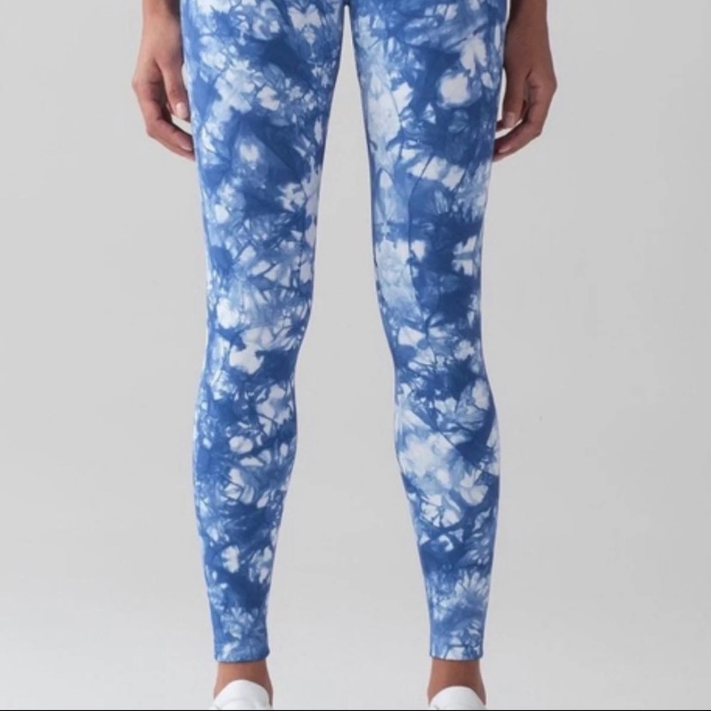 Lululemon Wunder under pants shibori